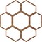 Ekena Millwork Florin Wood Fretwork Pierced Ceiling Medallion, Walnut, 24"OD x 8 1/2"ID x 3/8"T CMWP24X24X0375FOWA - alternate 5